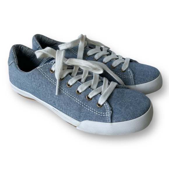 Keds Denim Canvas Sneakers Dream Foam Insole Size US 6 - Picture 1 of 17